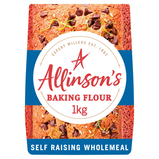 Allinson Wholemeal Self Raising Flour 1kg flour Sainsburys   
