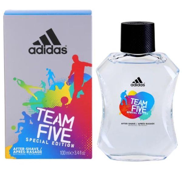 Adidas - Team Five After Shave Lotion 100ml Adidas GOODS Superdrug   