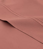 Yves Delorme Triomphe Santal double flat sheet 240cm x 295cm (British brand)