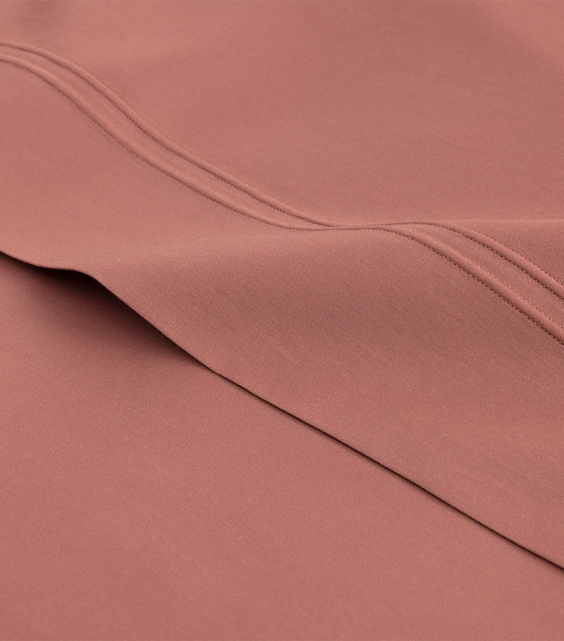 Yves Delorme Triomphe Santal double flat sheet 240cm x 295cm (British brand)