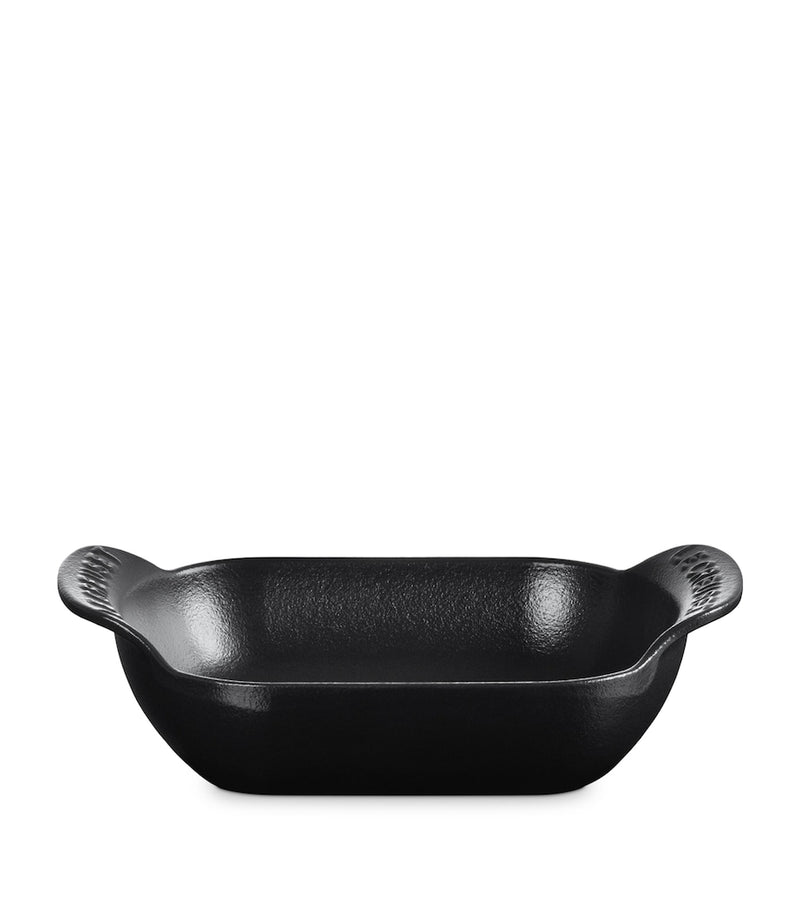 Le Creuset cast iron rectangular mini bakers set of 4, 300ml each, UK version