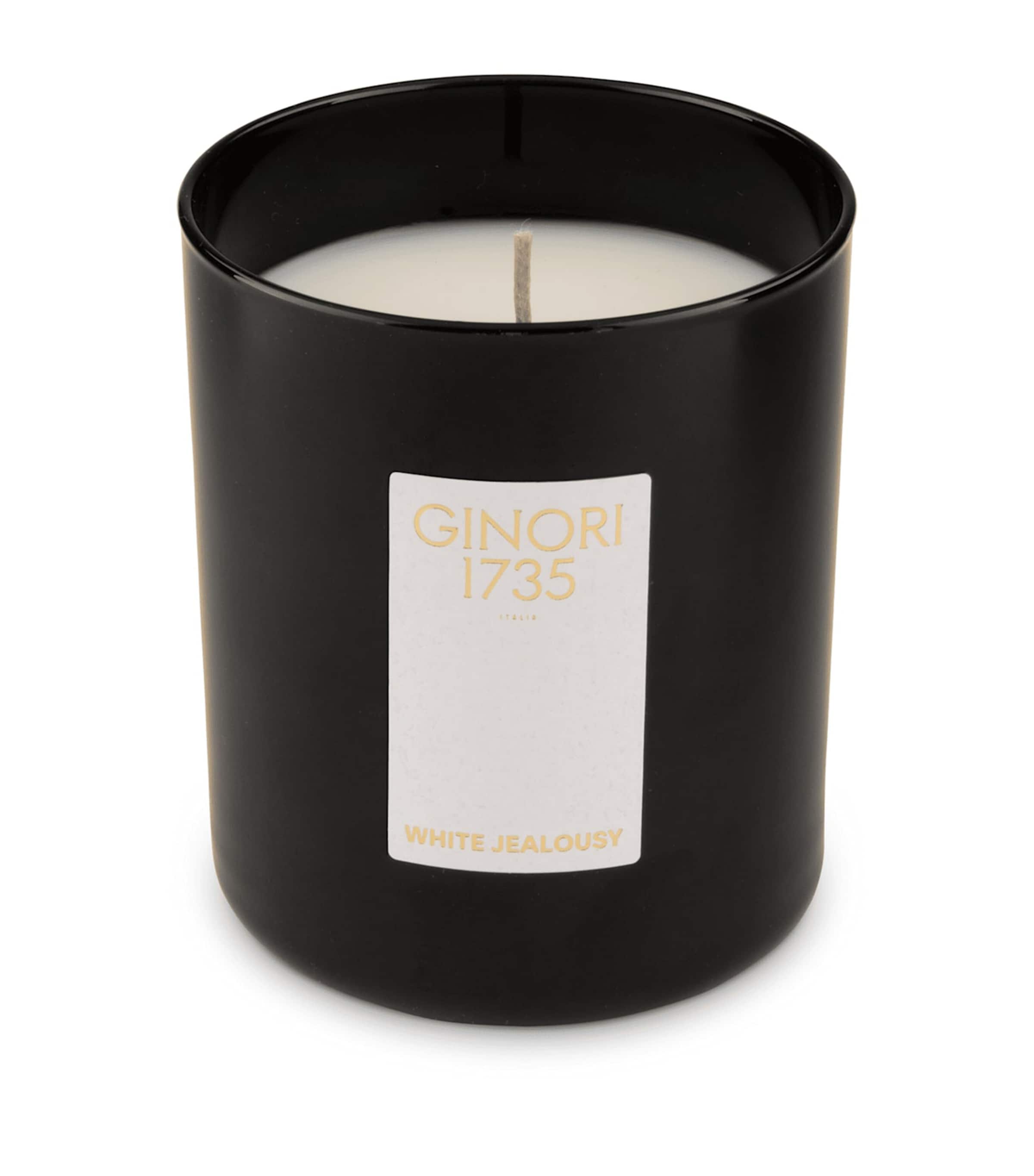 GINORI 1735 White Jealousy scented candle refill, UK version