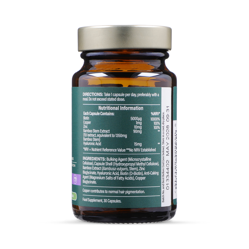 Holland & Barrett Biotin Hair Complex 30 Capsules , UK version