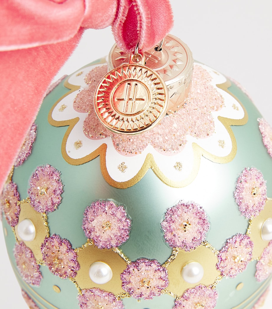 Harrods glass Easter egg decoration, UK version