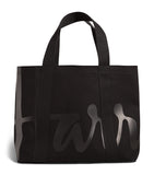 Harrods medium cotton logo tote bag, UK version