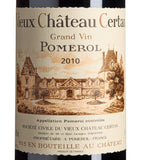 Vieux Château Certan Pomerol 2010 Bordeaux red wine 75cl (British brand)