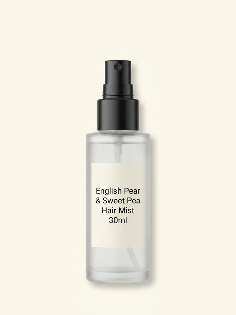 Jo Malone Pear & Sweet Pea hair mist, imported from the UK