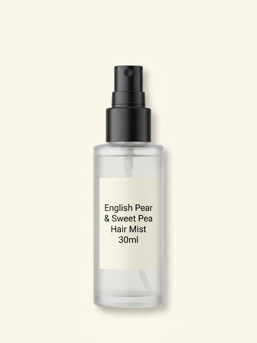 Jo Malone Pear & Sweet Pea hair mist, imported from the UK