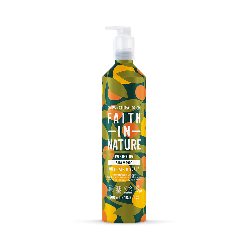 Faith In Nature Grapefruit & Orange shampoo 500ml - British product