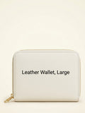 Mulberry Plaque classic grain leather small zip around purse, imported from the UK
