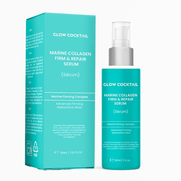 GlowCocktail Marine Collagen Firm & Repair Serum 30ml (British brand)