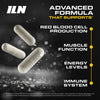 L Arginine capsules 2600mg with glutamine 120 capsules - British product