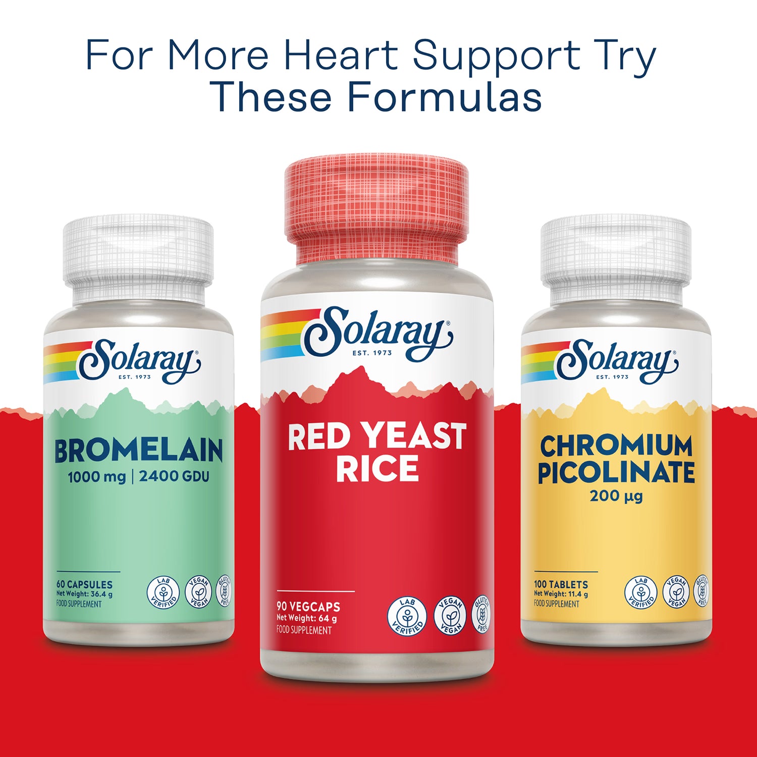 Solaray Red Yeast Rice supplement 600mg 90 capsules, UK version