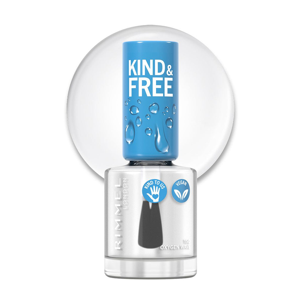 Rimmel London Kind and Free Nail Polish Oxygen Wave