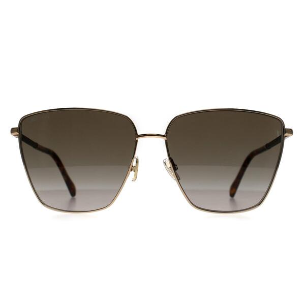Jimmy Choo LAVI/S gold gradient aviator sunglasses - British product