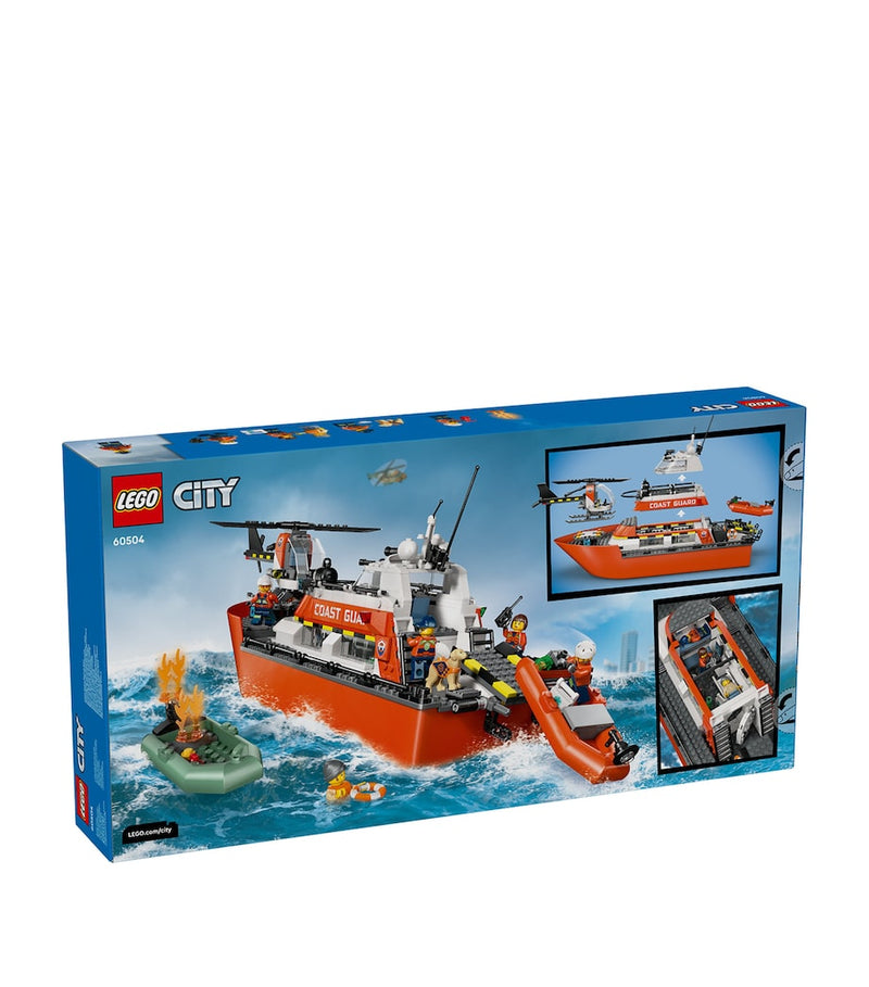 Lego City rescue boat and helicopter set, UK version