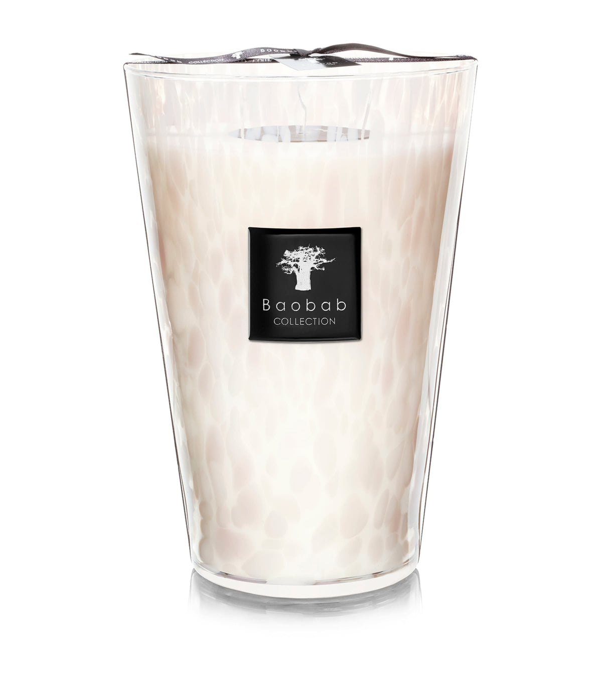 Baobab Collection White Pearls Candle 35cm - British product