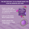 KinKind purple shampoo bar 50g, imported from the UK
