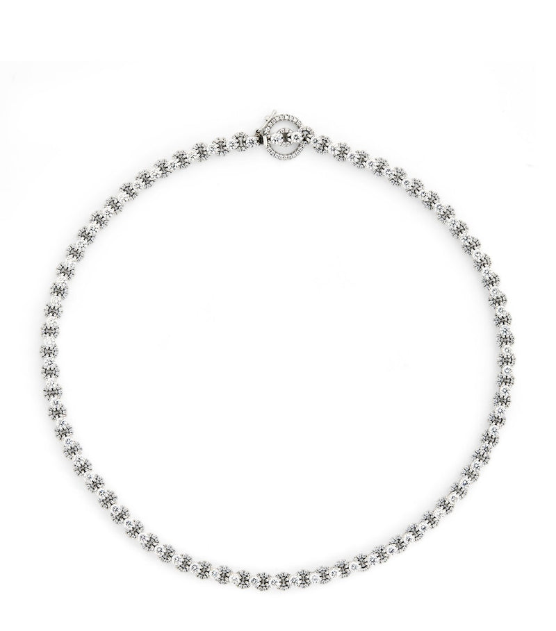 Spinelli Kilcollin white gold diamond Lumia necklace (British brand)