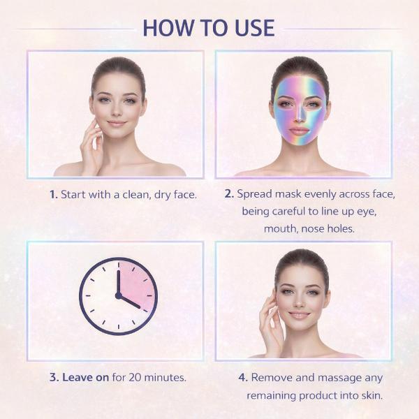 Danielle Creations Night Repair Peptide Sheet Masks 5 Pack (British brand)