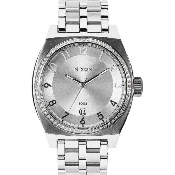 Nixon ladies watch silver, imported from the UK