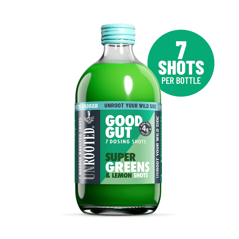 Unrooted Super Greens & Lemon dosing bottle 420ml, UK version