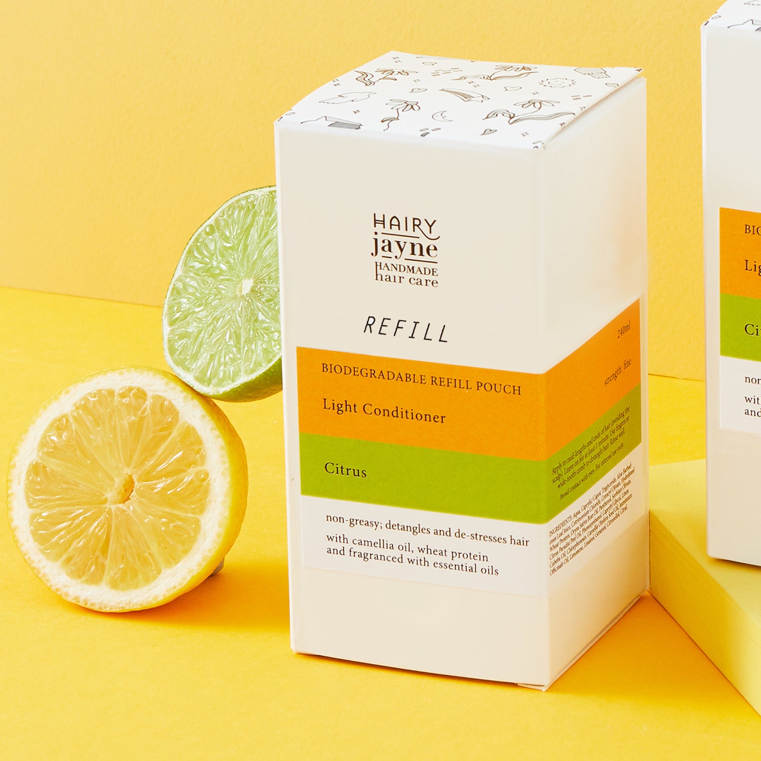Hairy Jayne Light Conditioner Refill pouch, UK version