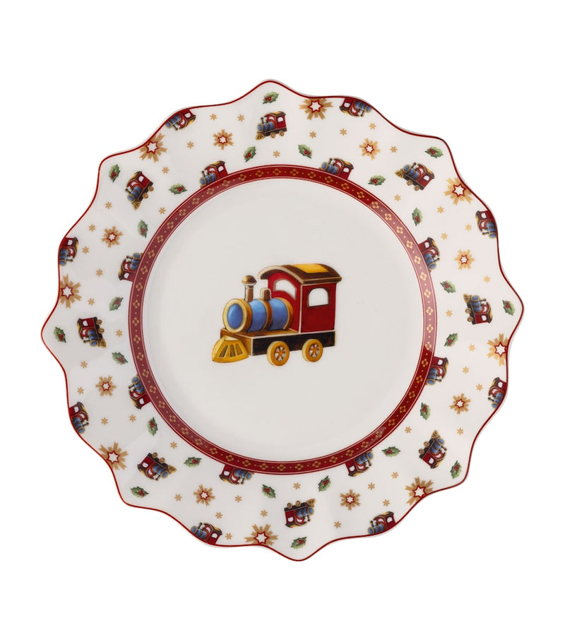 Villeroy & Boch porcelain Locomotive Toy's Delight 6-piece breakfast set (British brand)