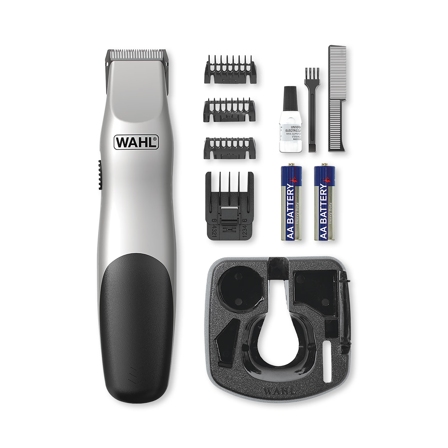Wahl Groomsman battery beard trimmer, UK version