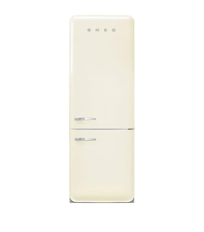 Retro Stainless Steel Fridge with Humidity Control and Temperature Zone