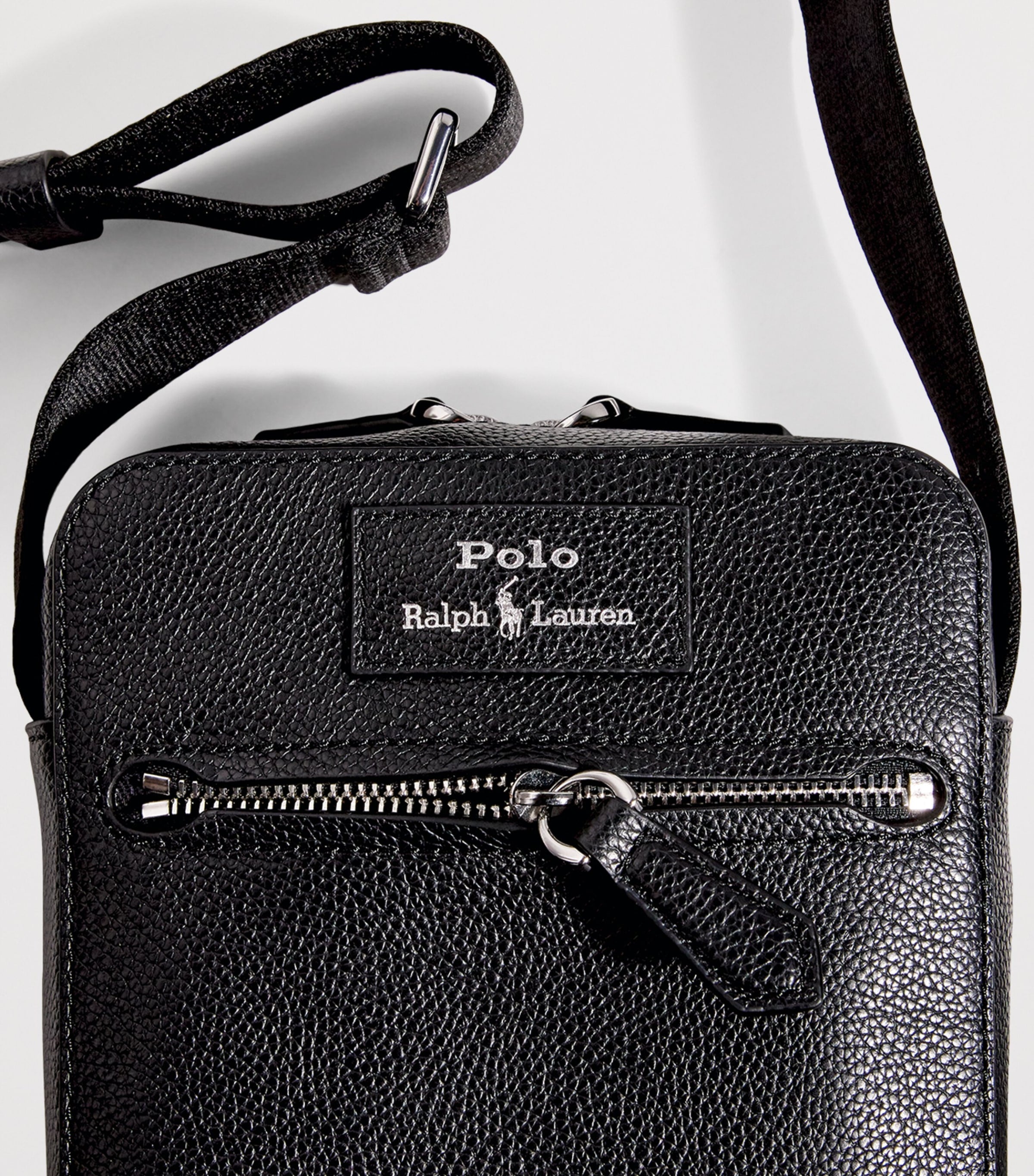 Ralph Lauren pebbled leather cross-body bag, imported from the UK