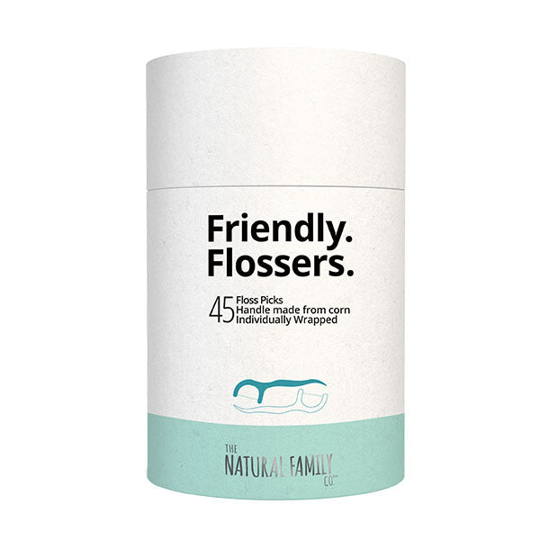 NFco Friendly Flossers - 45 Floss Picks GOODS Superdrug   