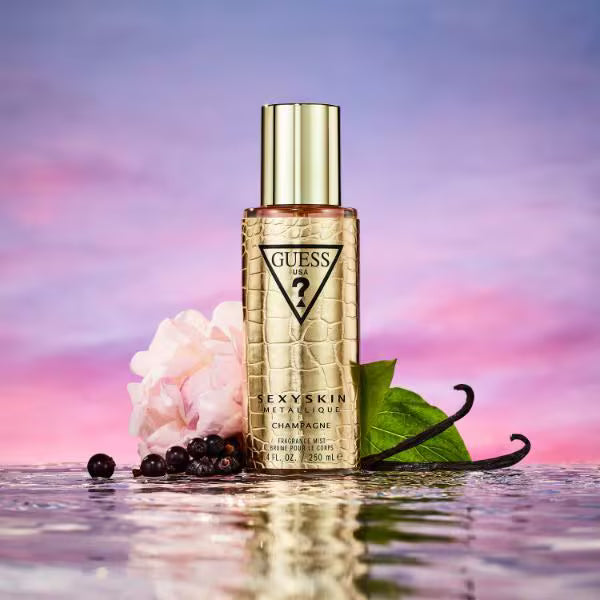 Guess Sexy Skin Metallic Champagne Fragrance Mist 250ml, UK version