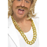 Smiffys chunky gold costume necklace (British brand)