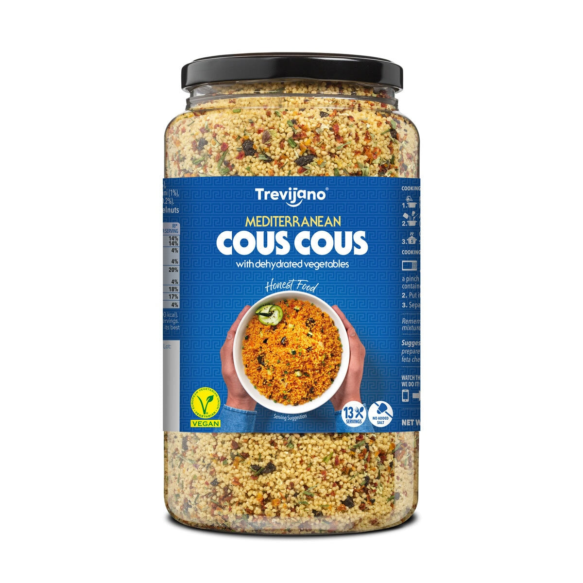 Trevijano Mediterranean Cous Cous with Vegetables, 1kg Grocery Costco UK