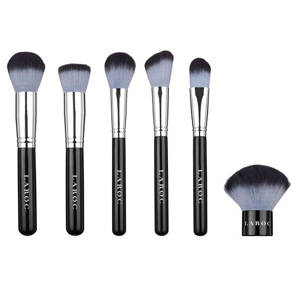 LaRoc 12 Piece - Blue Kabuki Brushes Set