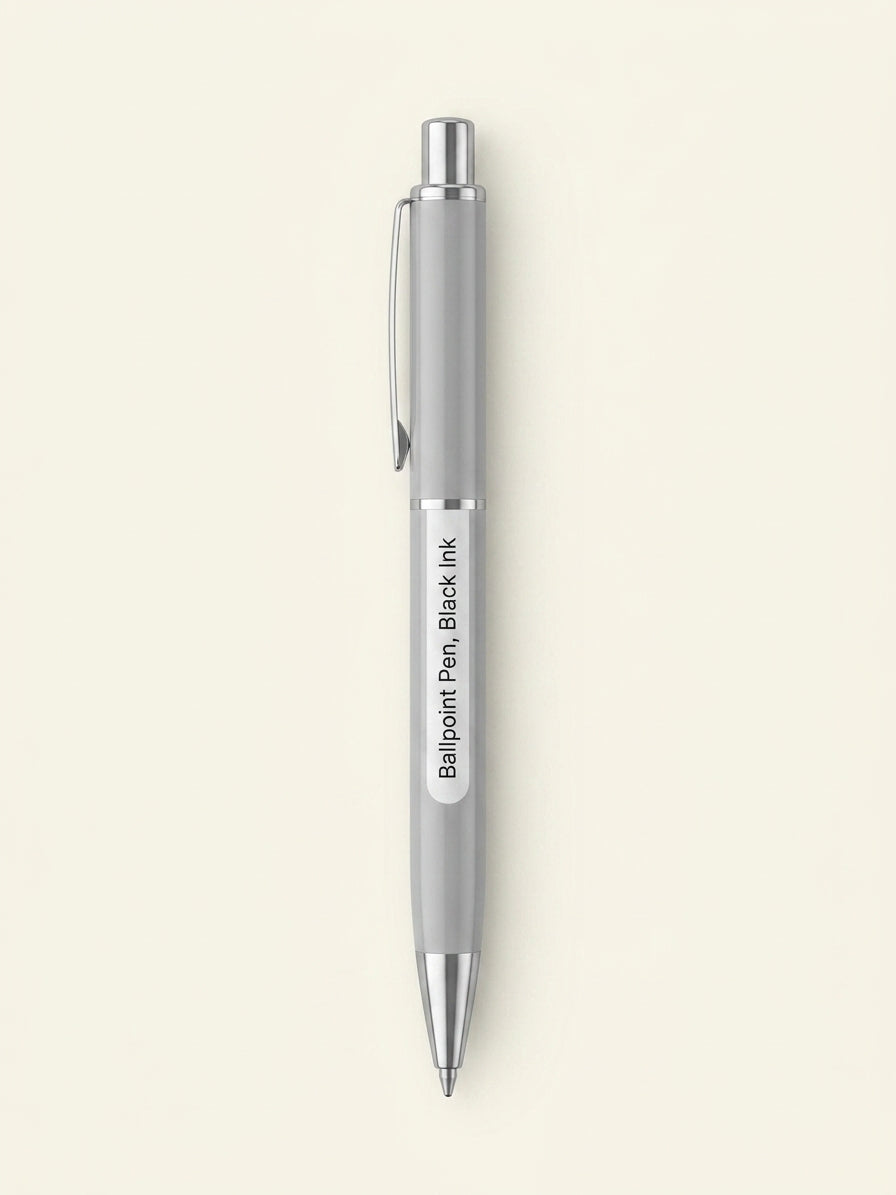 Cartier Santos de Cartier large black ballpoint pen, imported from the UK