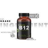 Feel Supreme Vitamin B12 1000mcg 60 tablets - British product