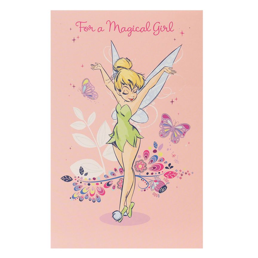 Disney Tinkerbell Birthday Card General Household ASDA   