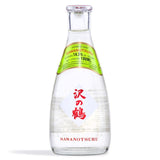 Sawanotsuru Japanese sake 14.5% ABV, imported from the UK