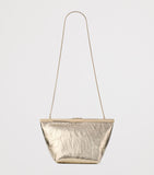 Jimmy Choo metallic leather Ganache clutch bag, UK version