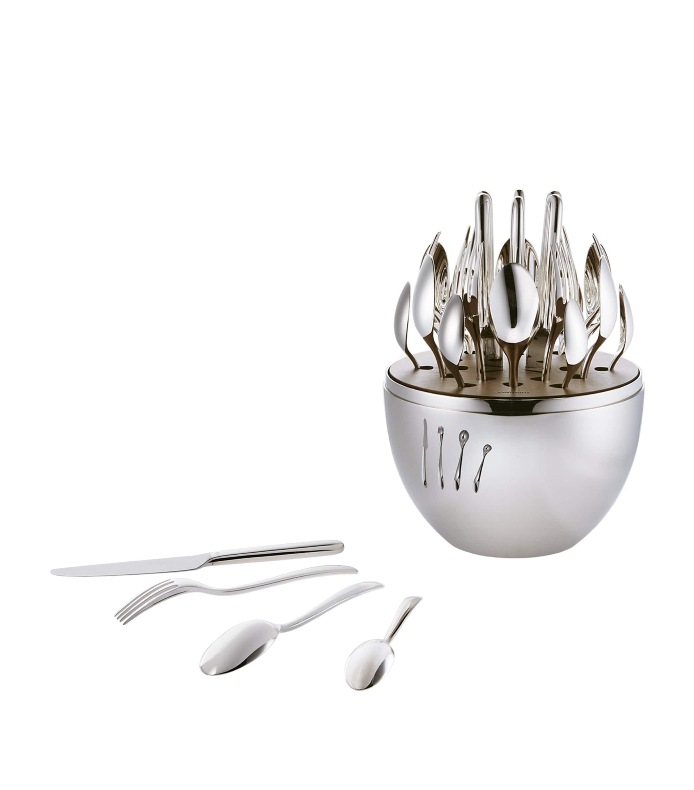 Christofle Mood Easy 24-piece cutlery set - British product