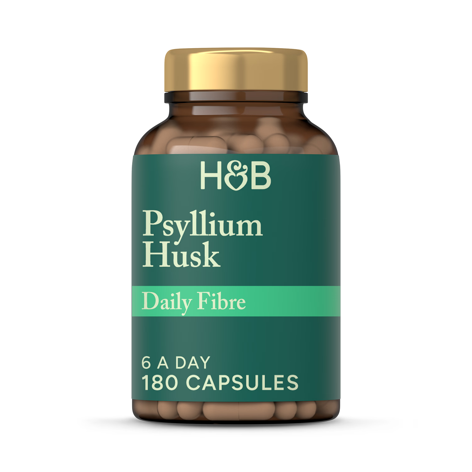Holland & Barrett Psyllium Husk Capsules 180 Count, UK version