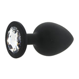 Loving Joy Toosh black silicone butt plug large, imported from the UK