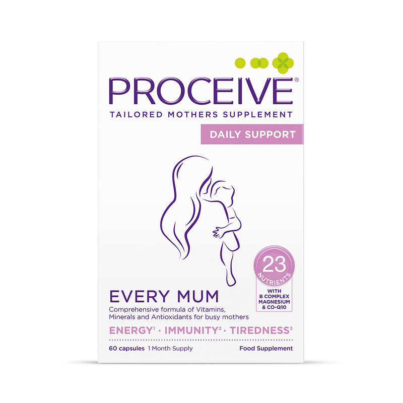 Proceive Every Mum Multivitamin Capsules 60, imported from the UK