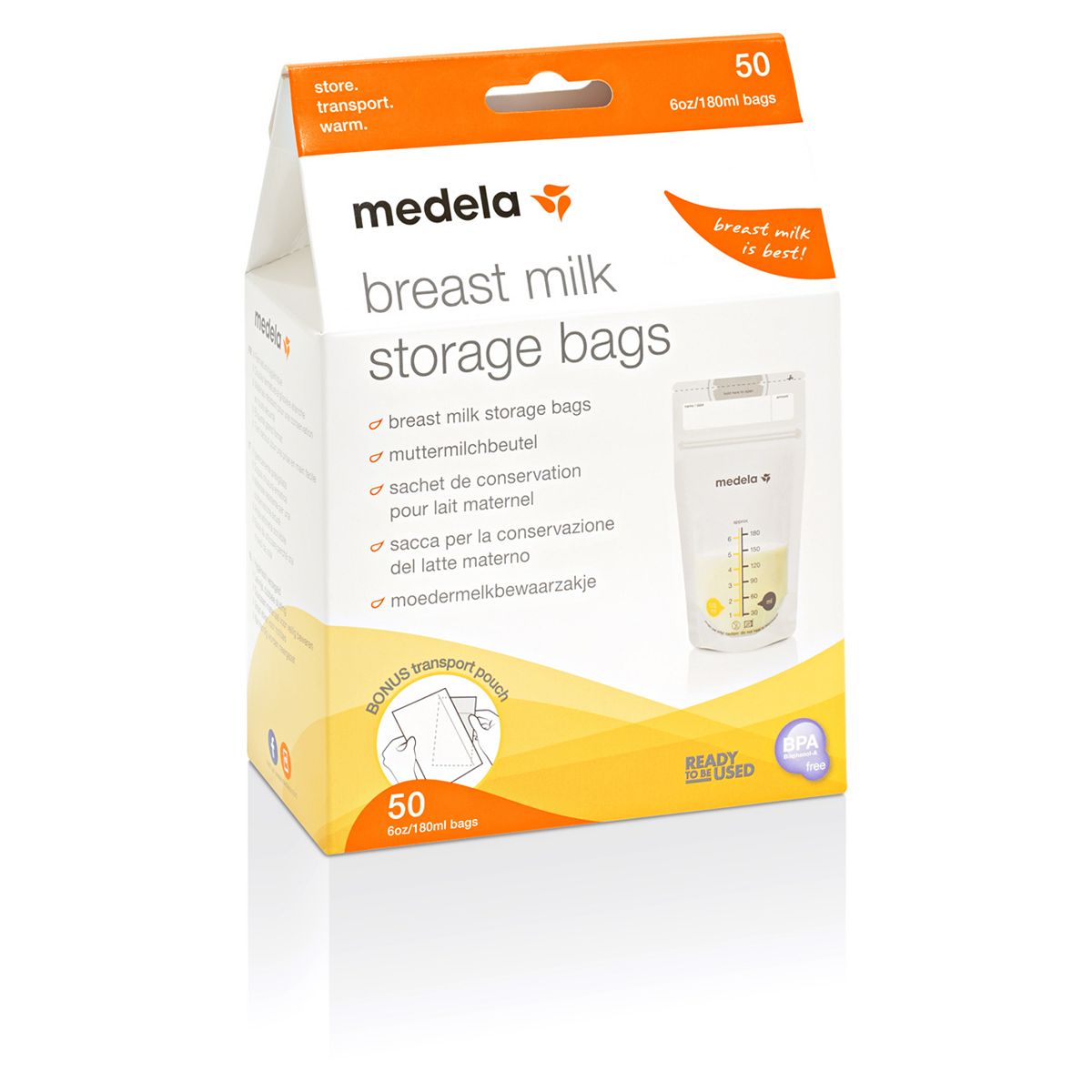 Medela Breastmilk storage bags 50s GOODS Boots   