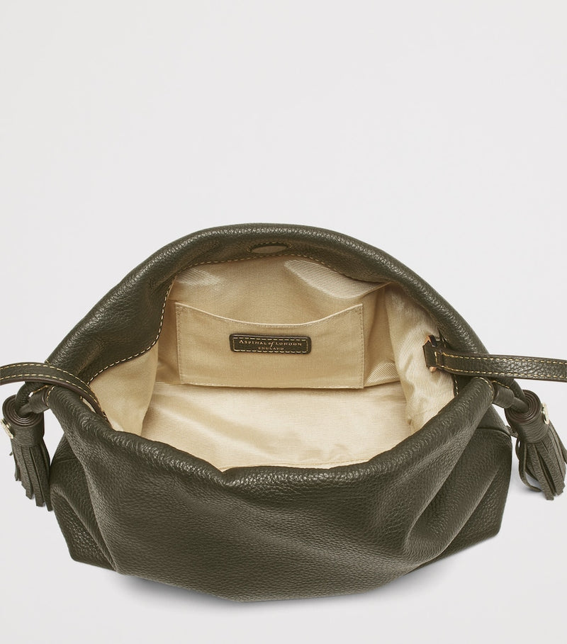 Aspinal of London large cross-body pouch Soho, imported from the UK
