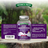 Nature's Truth magnesium gummies for sleep 60 count (British brand)