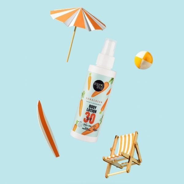 Organic Shop Sunscreen Body Lotion 30 SPF 150ml GOODS Superdrug   