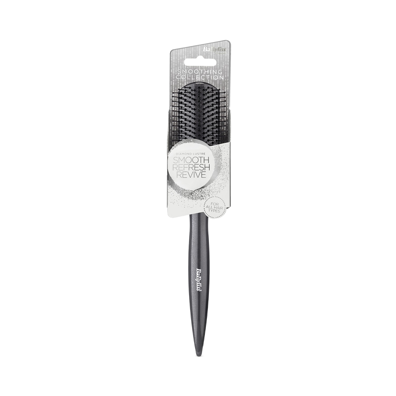 BaByliss Diamond Styling Brush, firm bristles, wet dry hair - British product